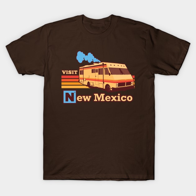 Visit New Mexico T-Shirt by DeepDiveThreads